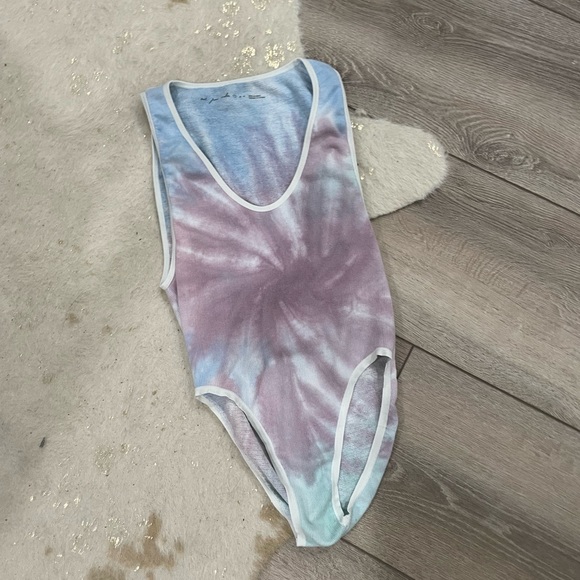 Urban outfitters out from under tie dye stretch bodysuit - Picture 2 of 5